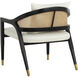Kirsten Linoso Ivory Lounge Chair